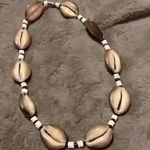 Shell necklace  choker